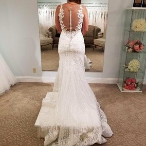 Wedding gown by designer Eddy K